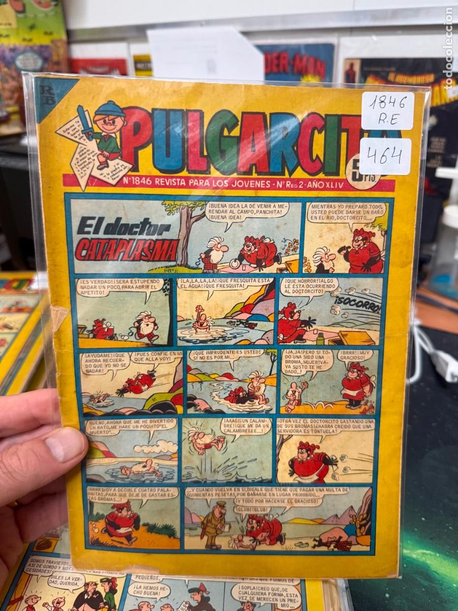 Tebeos: PULGARCITO EDITORIAL BRUGUERA NUMERO 1846
