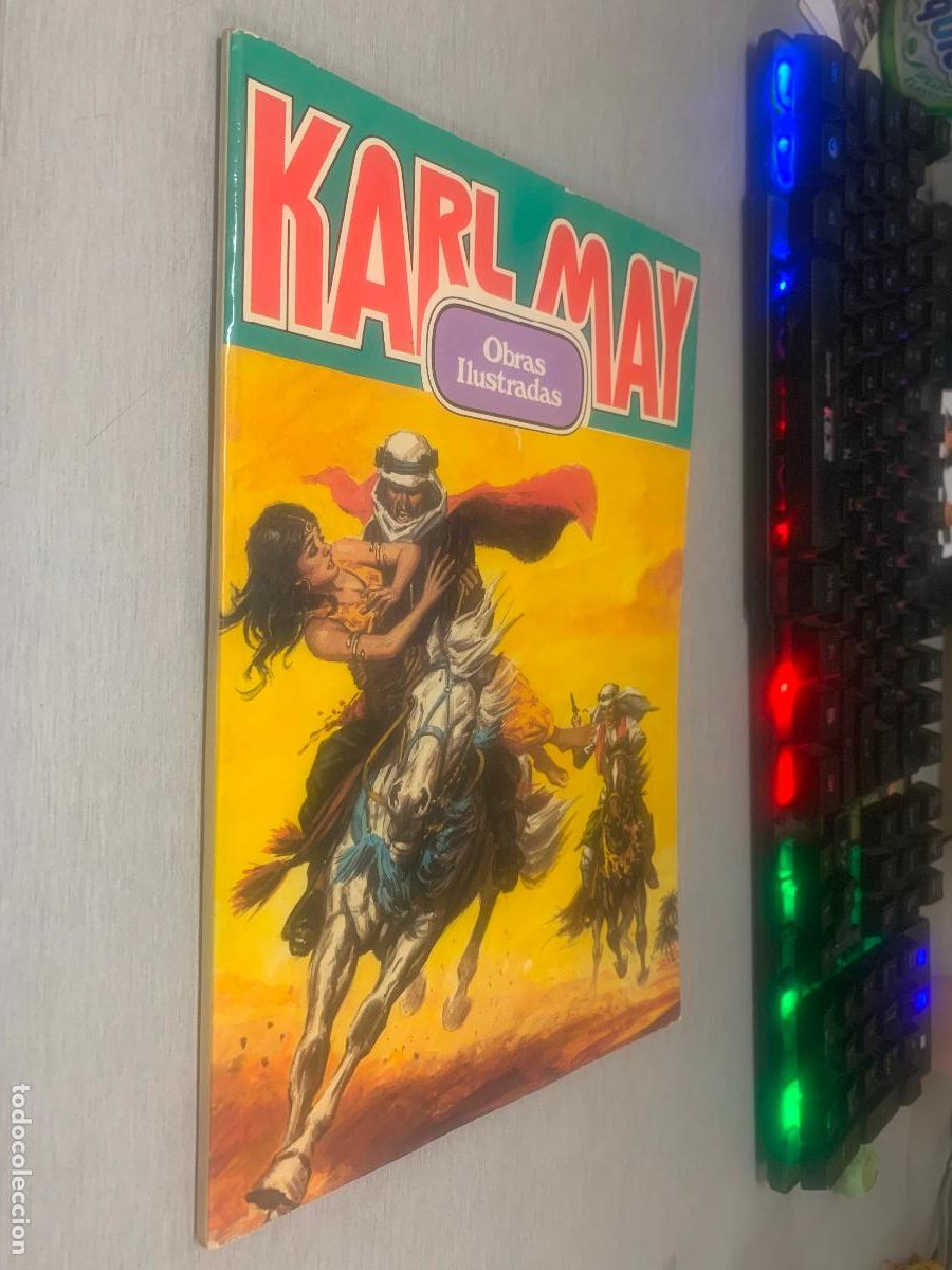 Tebeos: OBRAS ILUSTRADAS N&ordm; 7: KARL MAY / BRUGUERA 1&ordf; EDICI&Oacute;N 1983