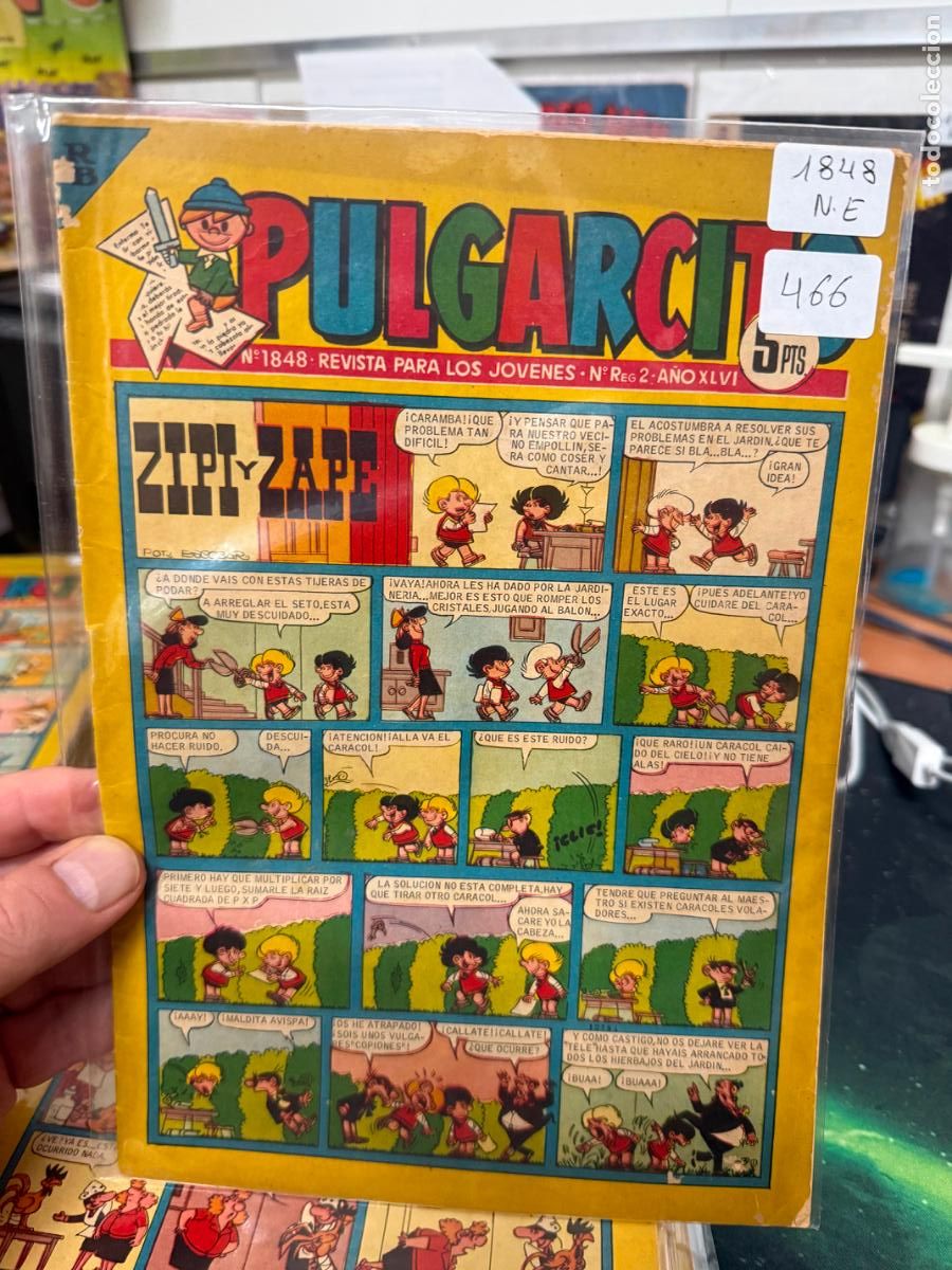 Tebeos: PULGARCITO EDITORIAL BRUGUERA NUMERO 1848