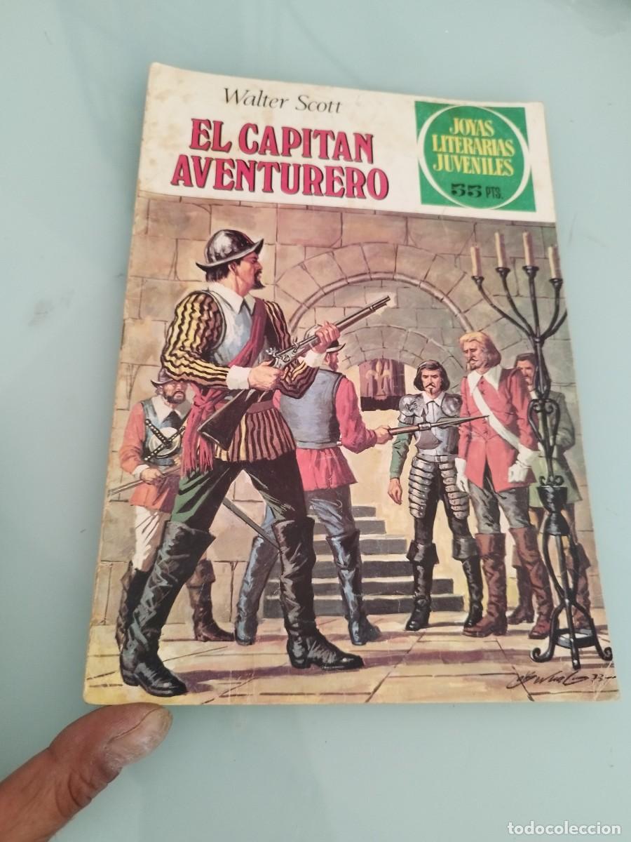 Tebeos: Joyas Literarias Juveniles N&ordm; 74. El Capit&aacute;n Aventurero&rdquo; de Walter Scott.
