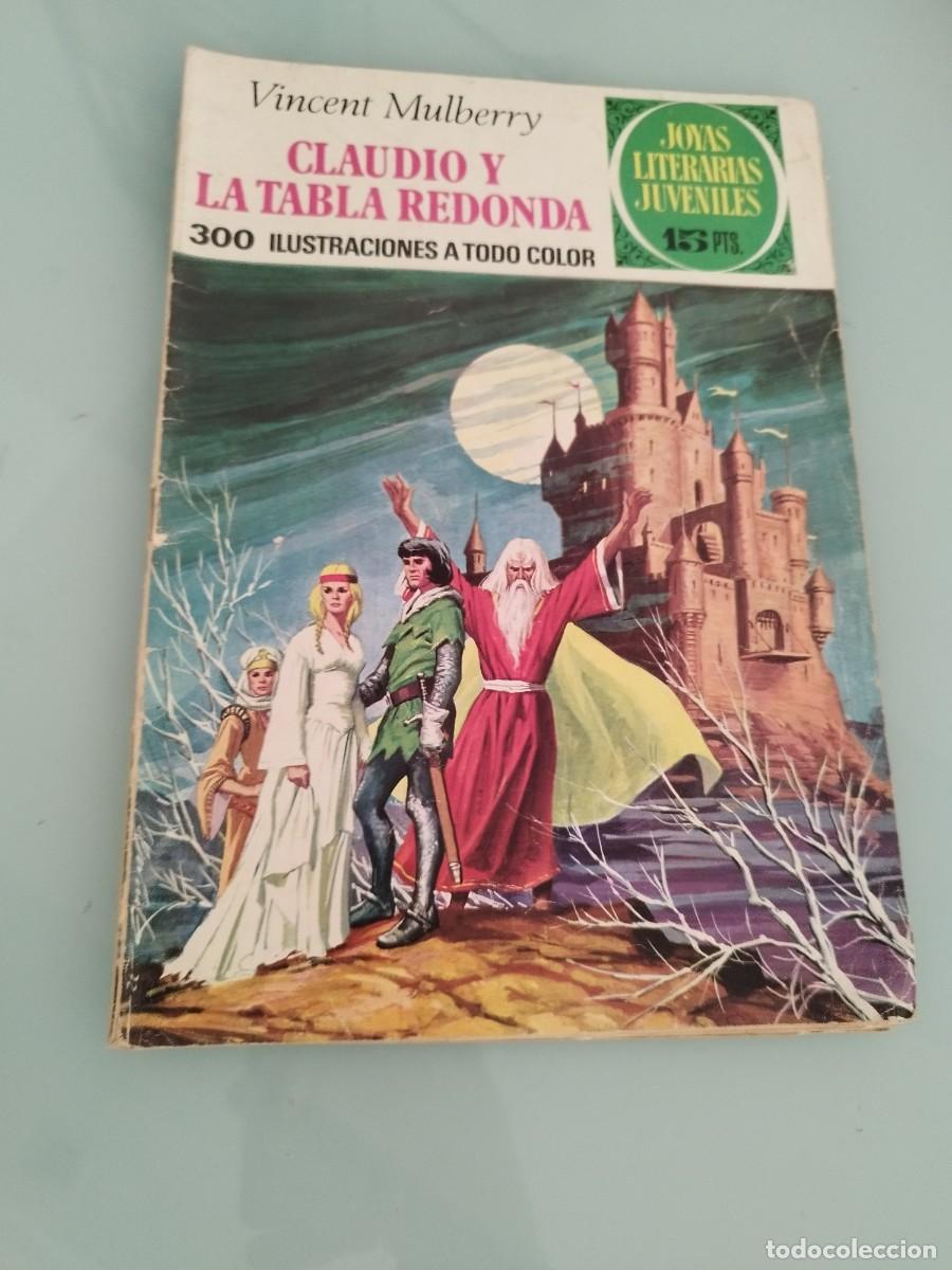Tebeos: Joyas Literarias Juveniles N&ordm; 54 Claudio y la tabla redonda.