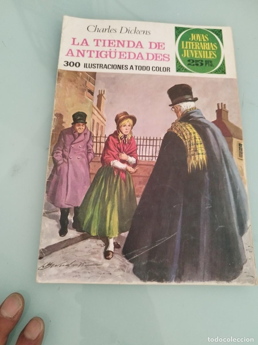 Tebeos: Joyas Literarias Juveniles N&ordm; 154 La tienda de antig&uuml;edades de Charles Dickens.
