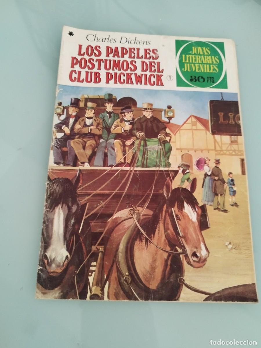 Tebeos: Joyas Literarias Juveniles N&ordm; 199. Los papeles p&oacute;stumos del Club Pickwick de Charles Dickens.