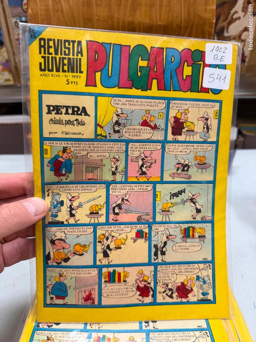 Tebeos: PULGARCITO EDITORIAL BRUGUERA NUMERO 1902