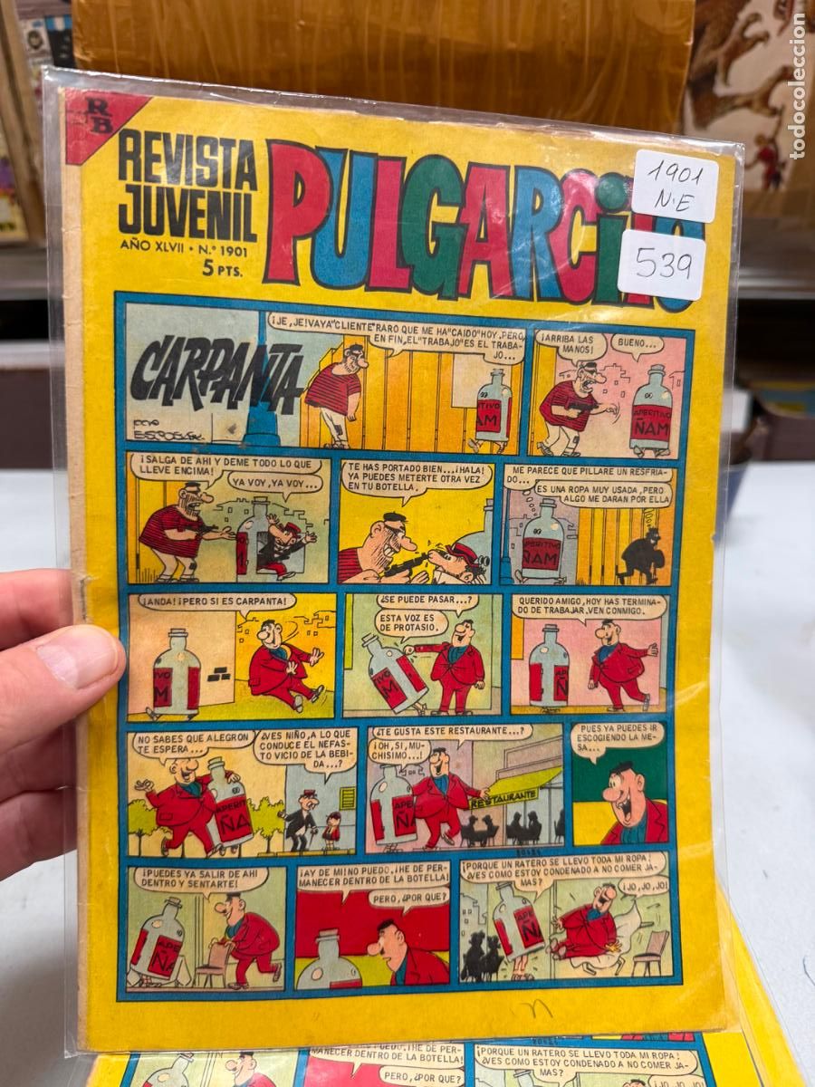 Tebeos: PULGARCITO EDITORIAL BRUGUERA NUMERO 1901
