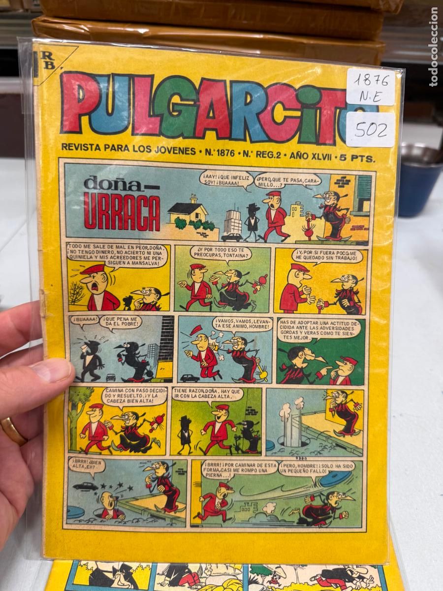 Tebeos: PULGARCITO EDITORIAL BRUGUERA NUMERO 1876