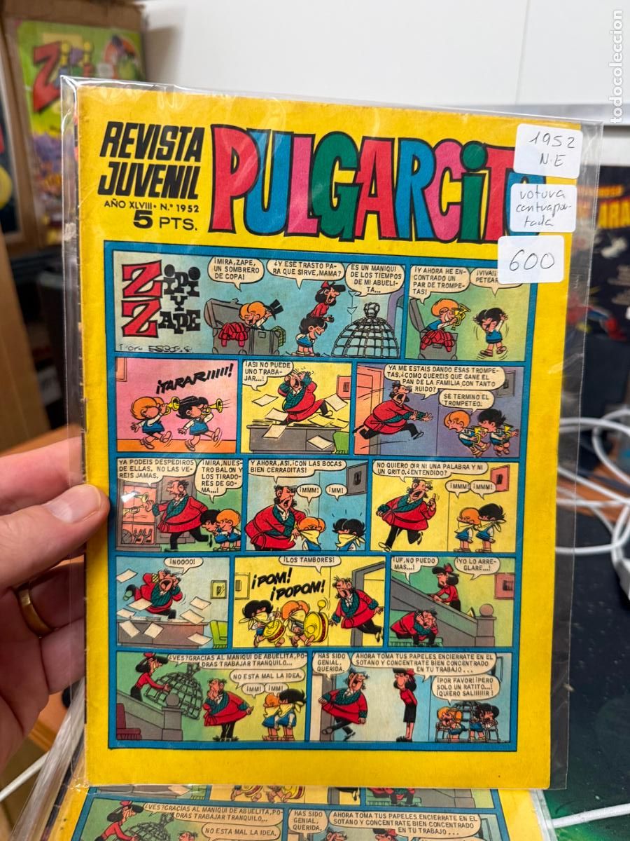 Tebeos: PULGARCITO EDITORIAL BRUGUERA NUMERO 1952