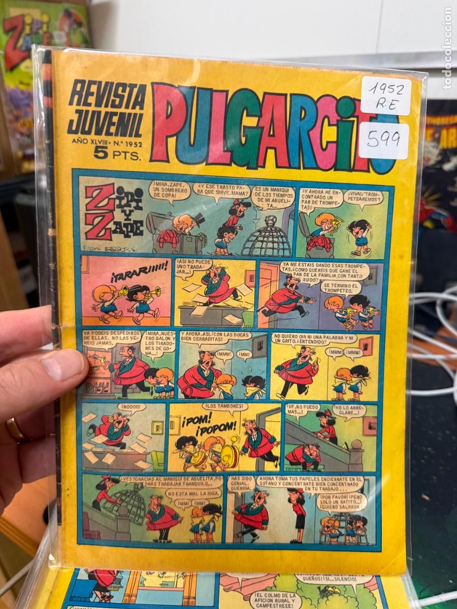 Tebeos: PULGARCITO EDITORIAL BRUGUERA NUMERO 1952