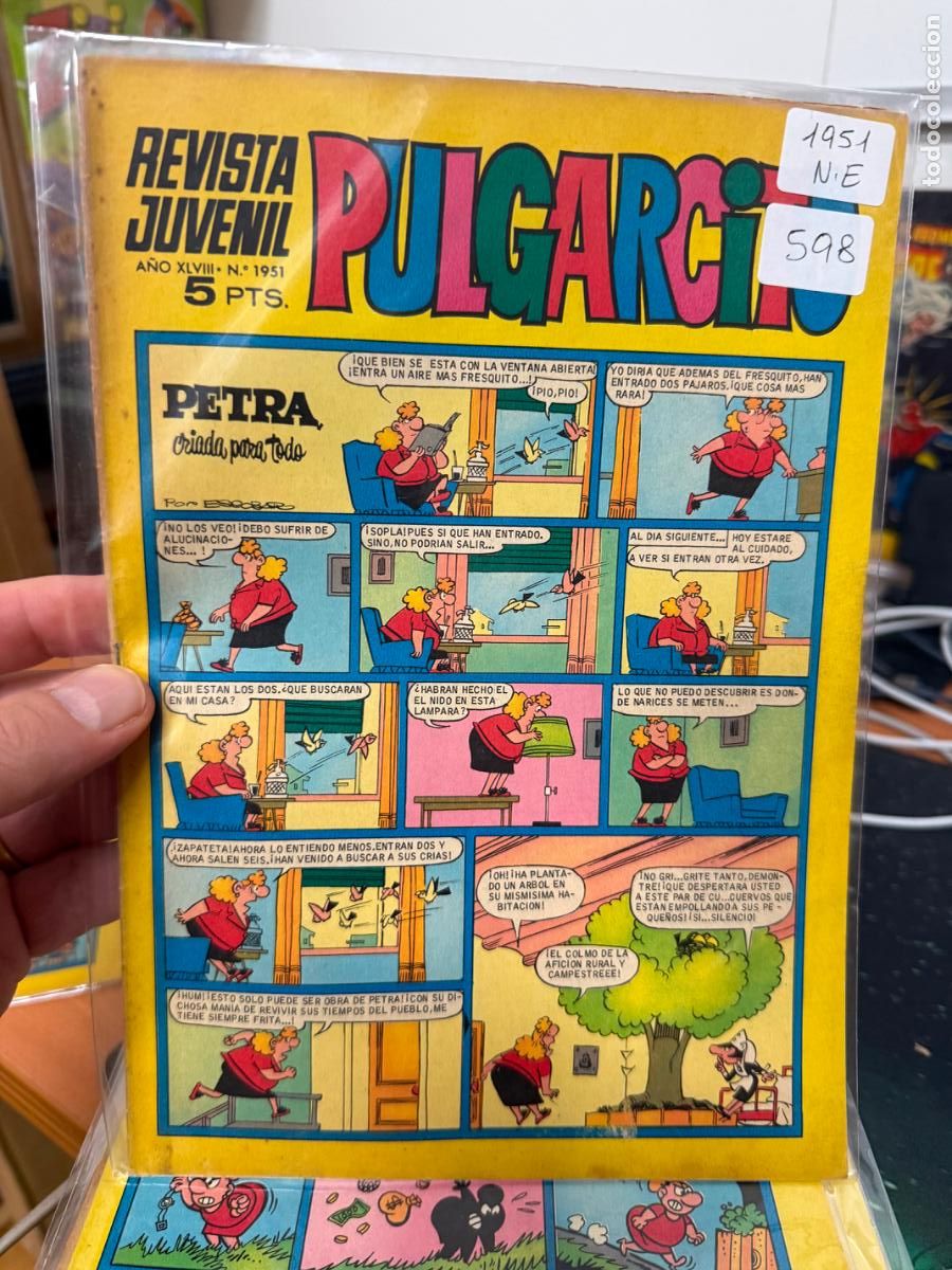 Tebeos: PULGARCITO EDITORIAL BRUGUERA NUMERO 1951