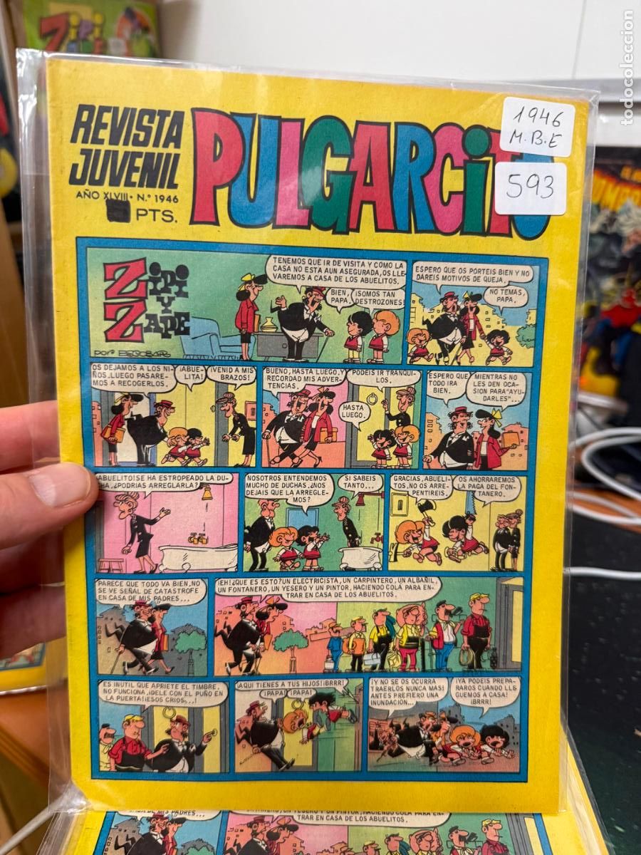 Tebeos: PULGARCITO EDITORIAL BRUGUERA NUMERO 1946