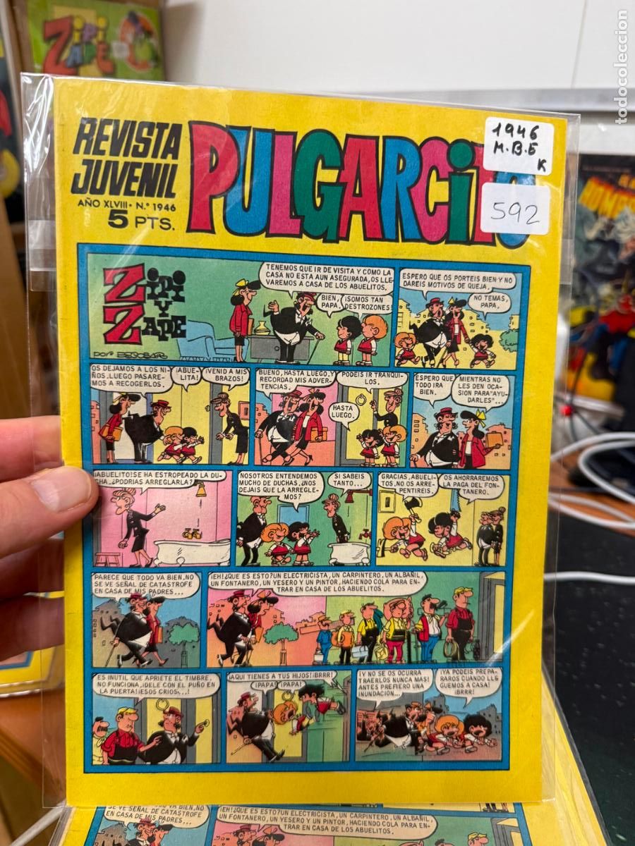 Tebeos: PULGARCITO EDITORIAL BRUGUERA NUMERO 1946