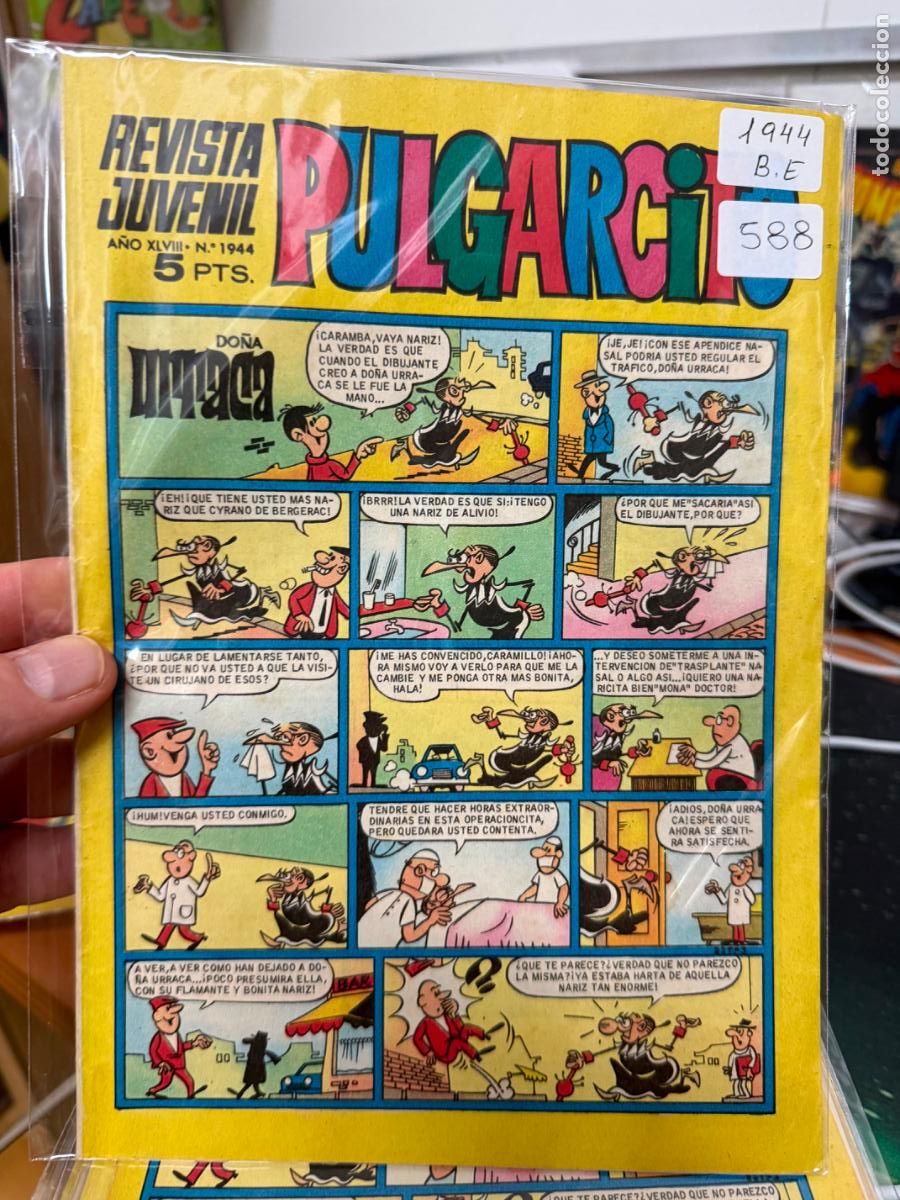 Tebeos: PULGARCITO EDITORIAL BRUGUERA NUMERO 1944