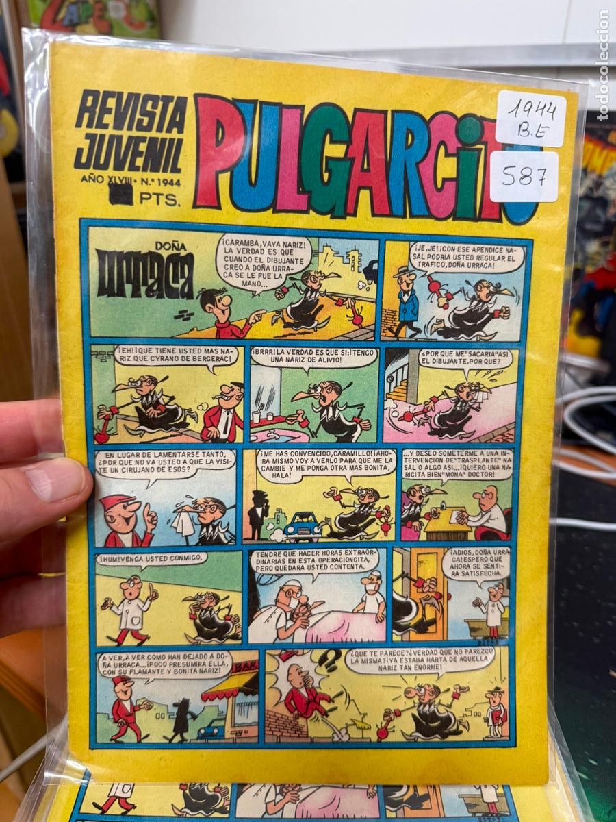 Tebeos: PULGARCITO EDITORIAL BRUGUERA NUMERO 1944