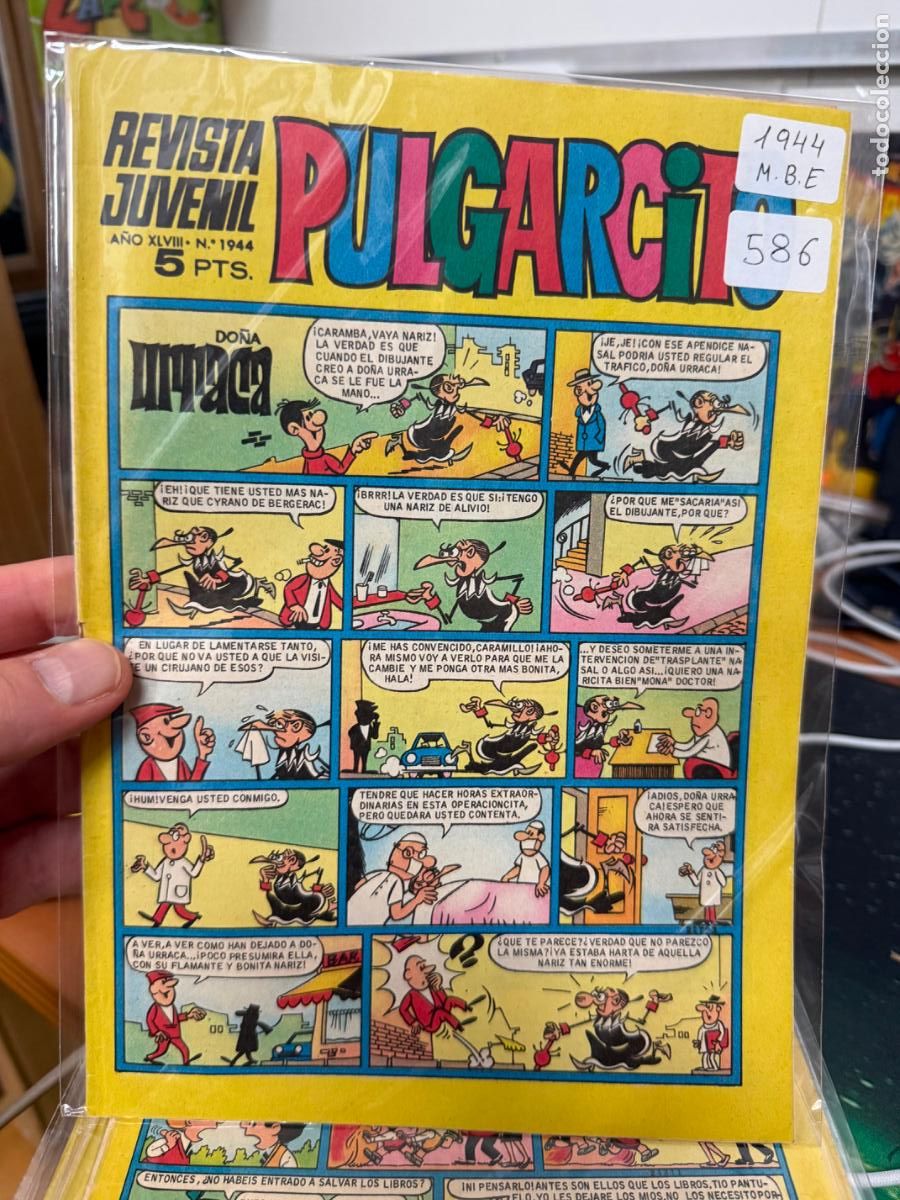 Tebeos: PULGARCITO EDITORIAL BRUGUERA NUMERO 1944