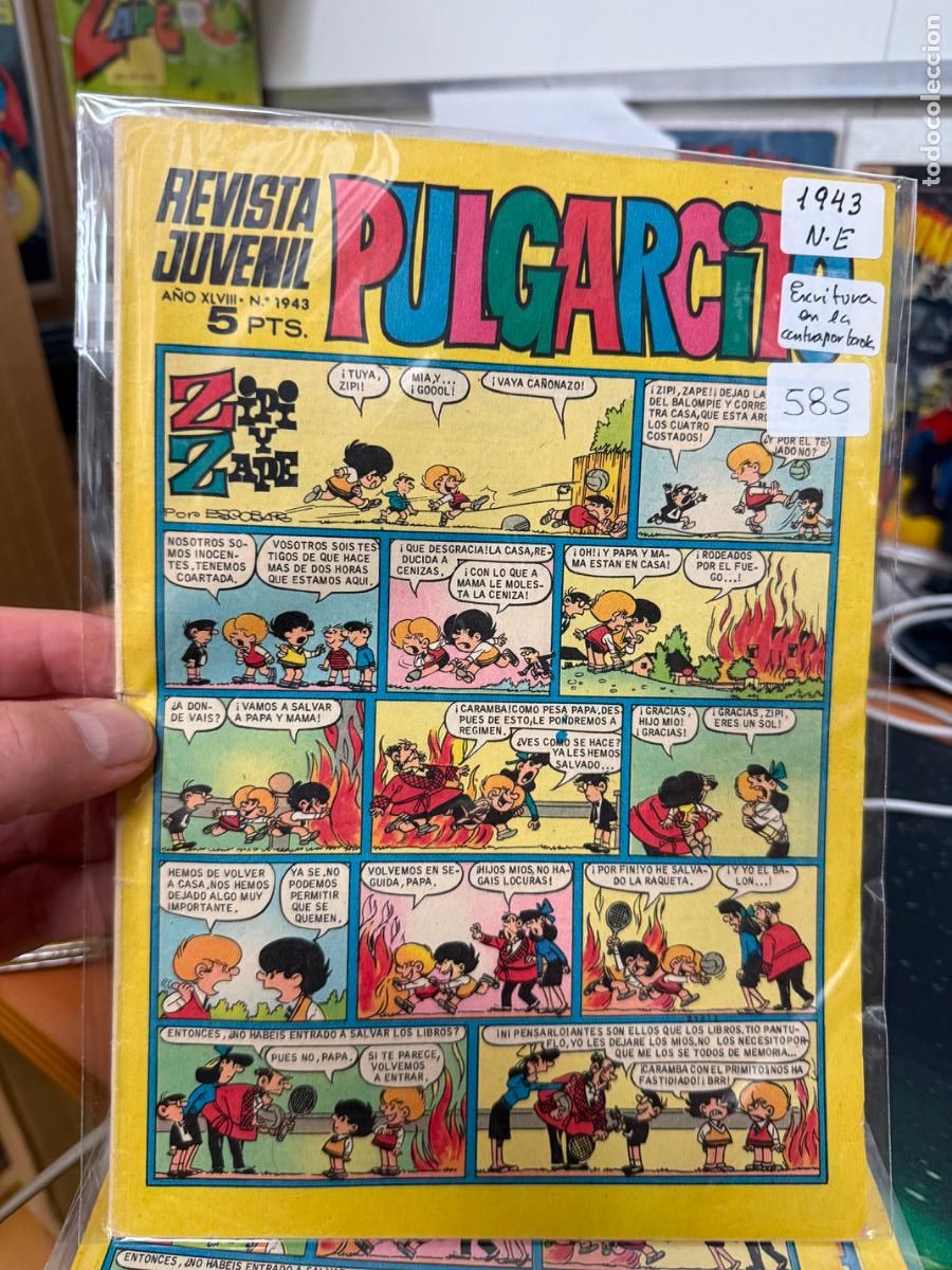 Tebeos: PULGARCITO EDITORIAL BRUGUERA NUMERO 1943