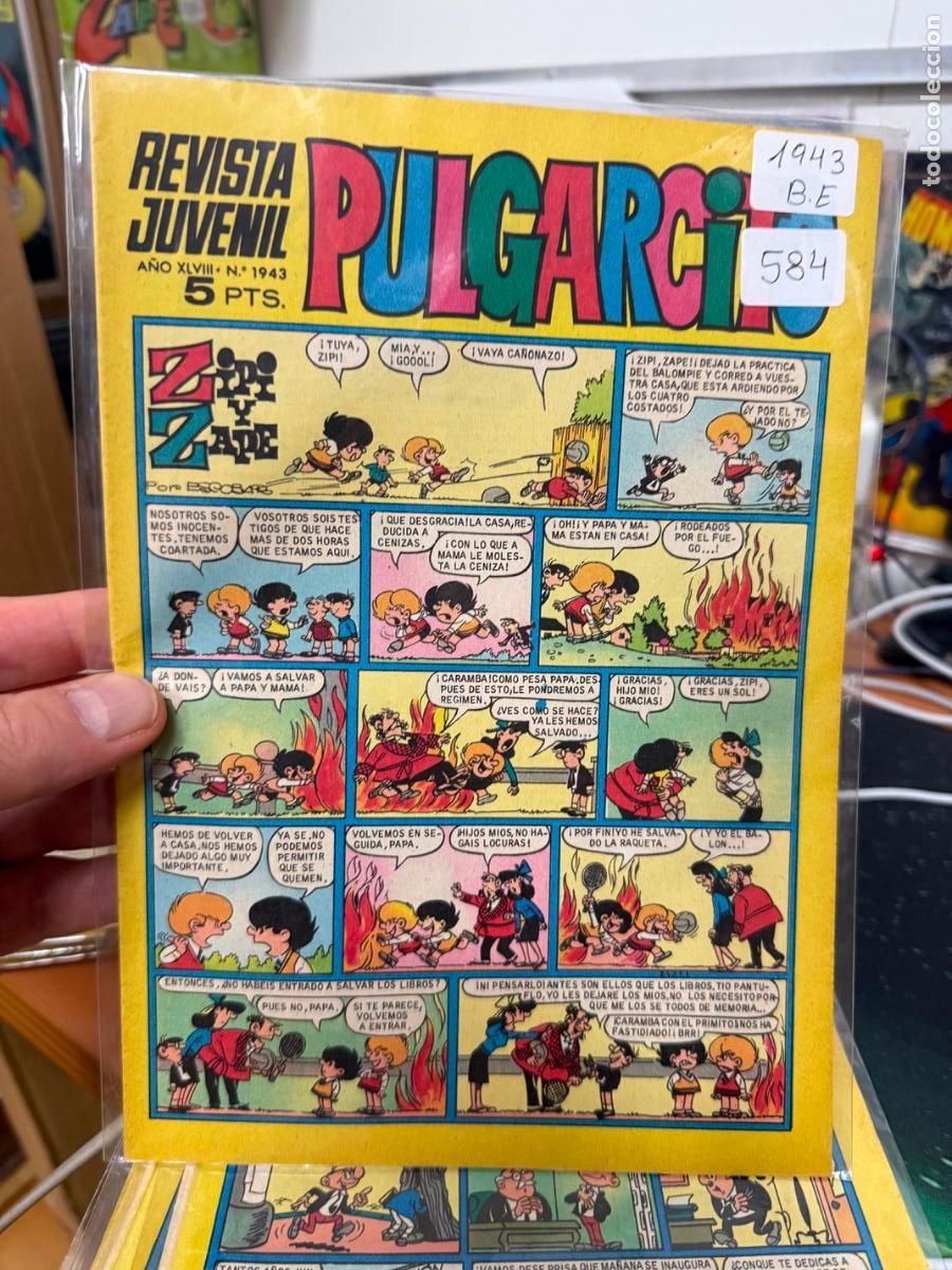 Tebeos: PULGARCITO EDITORIAL BRUGUERA NUMERO 1943