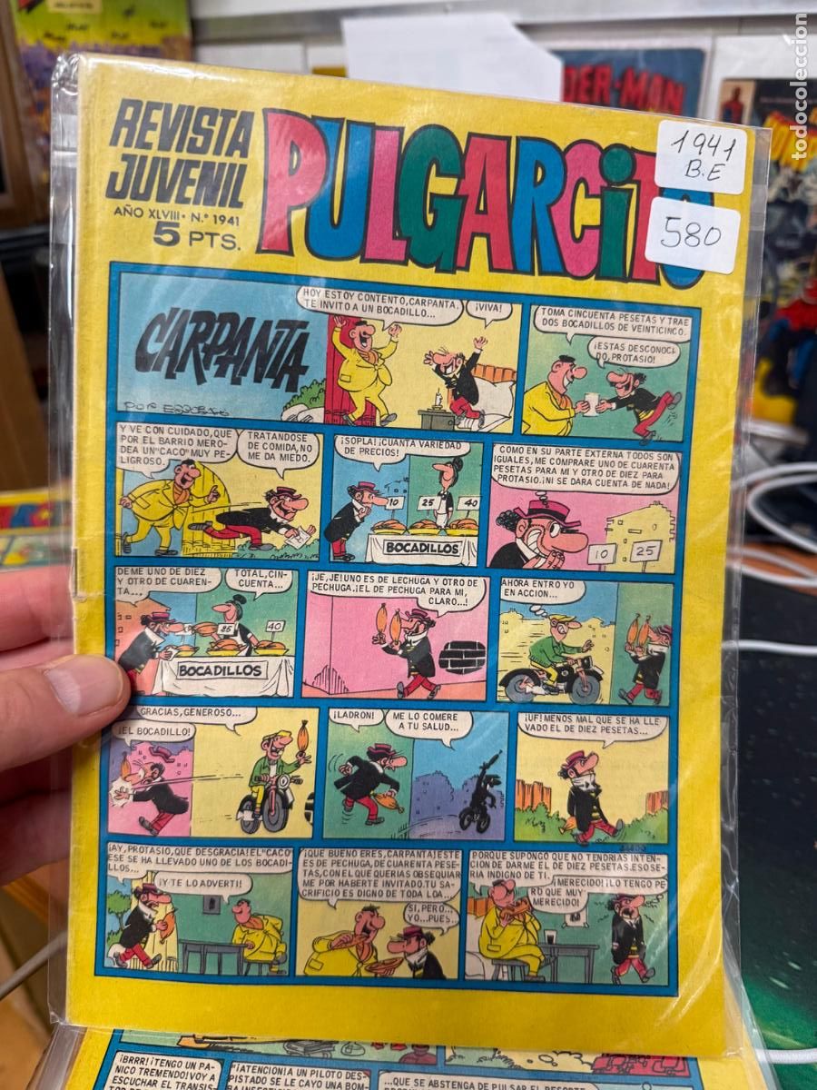Tebeos: PULGARCITO EDITORIAL BRUGUERA NUMERO 1941