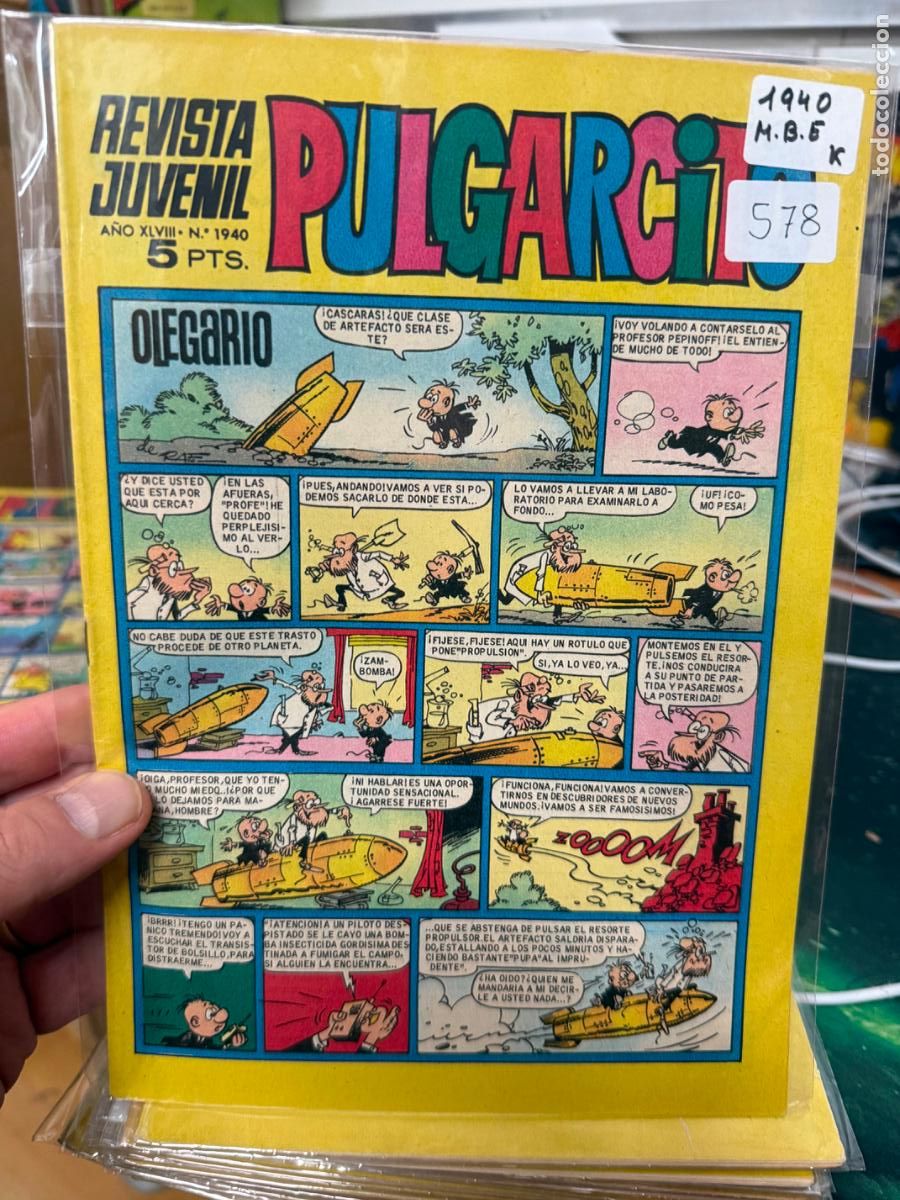 Tebeos: PULGARCITO EDITORIAL BRUGUERA NUMERO 1940