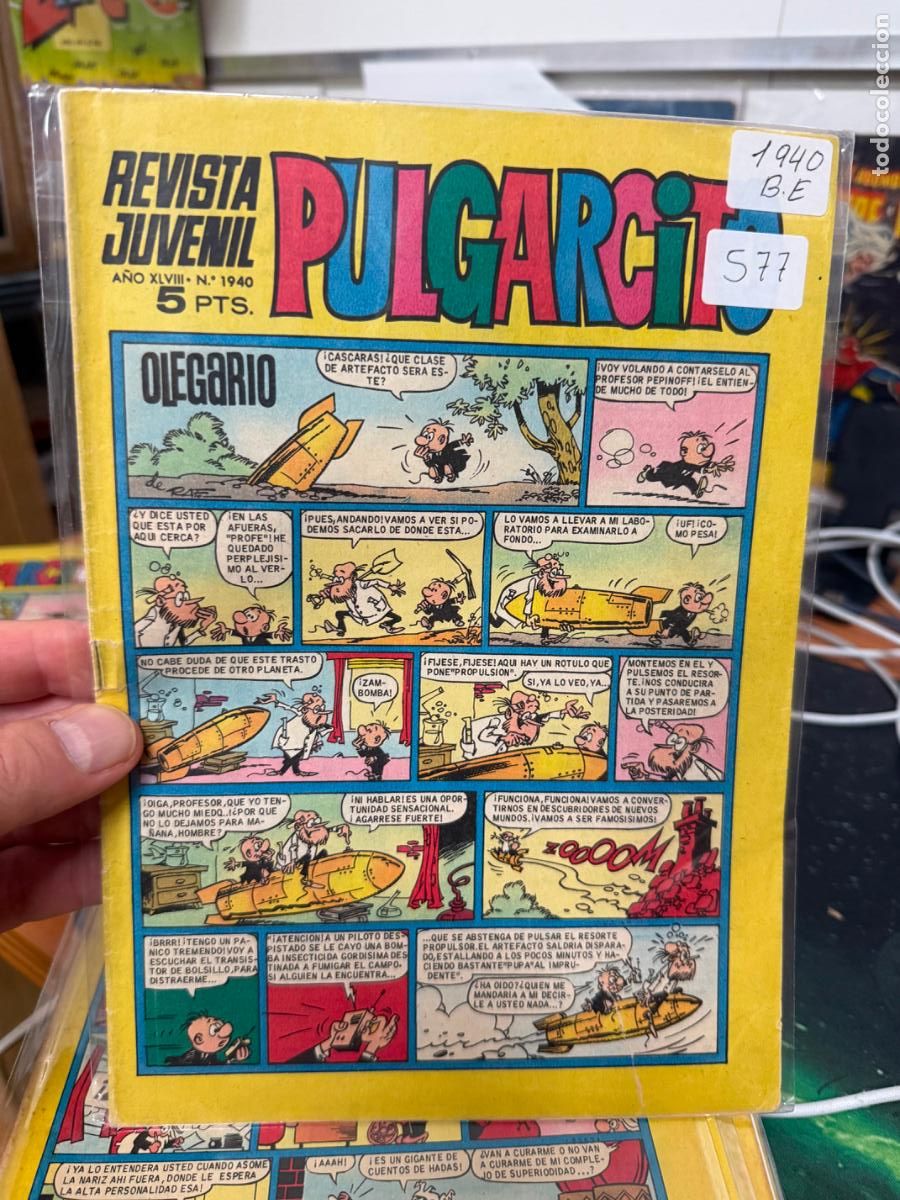 Tebeos: PULGARCITO EDITORIAL BRUGUERA NUMERO 1940
