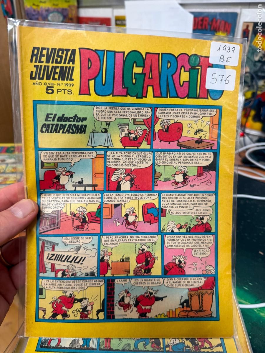 Tebeos: PULGARCITO EDITORIAL BRUGUERA NUMERO 1939
