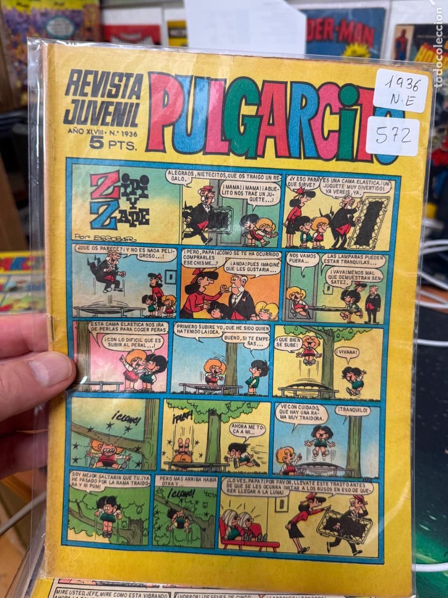 Tebeos: PULGARCITO EDITORIAL BRUGUERA NUMERO 1936