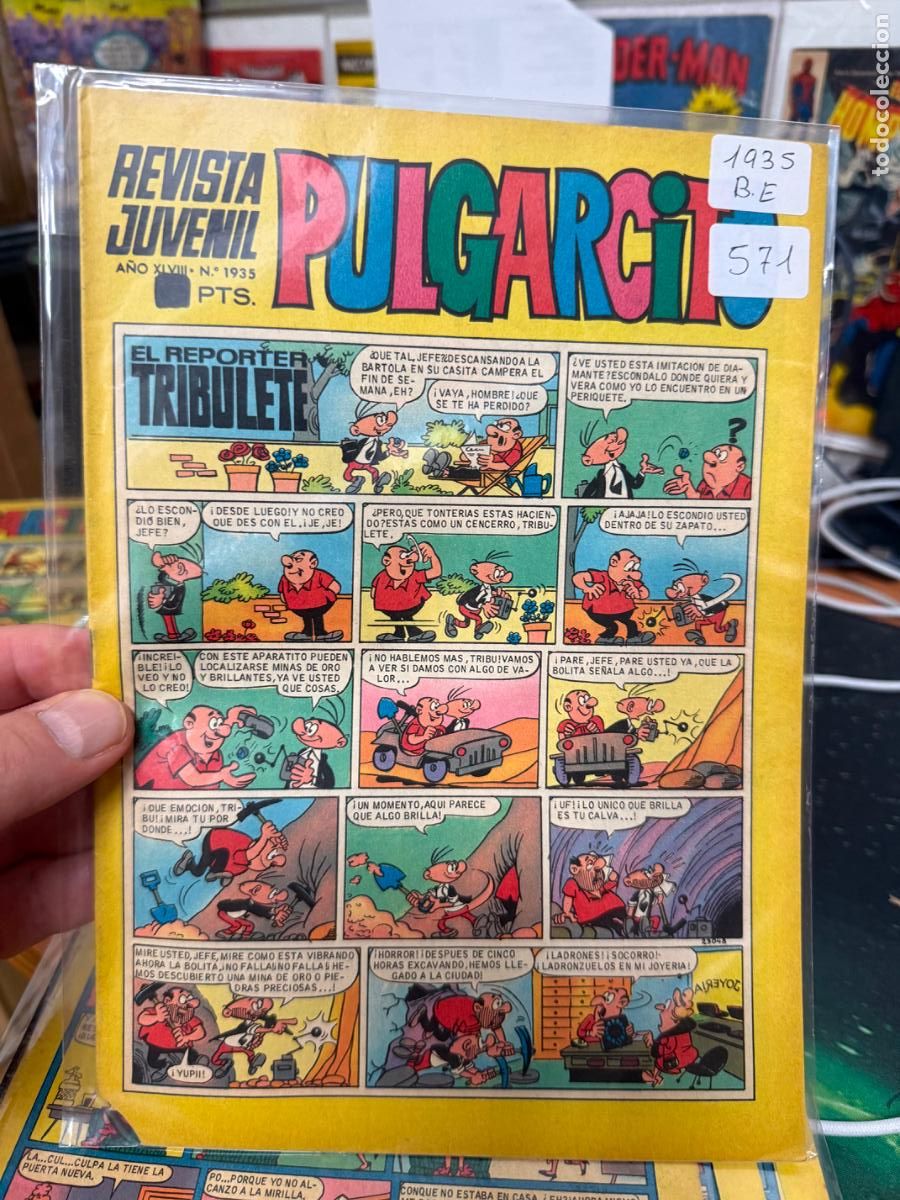 Tebeos: PULGARCITO EDITORIAL BRUGUERA NUMERO 1935