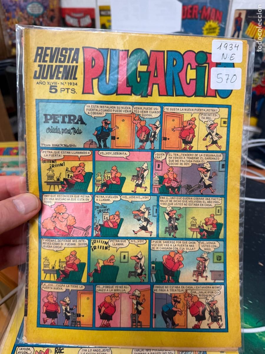 Tebeos: PULGARCITO EDITORIAL BRUGUERA NUMERO 1934