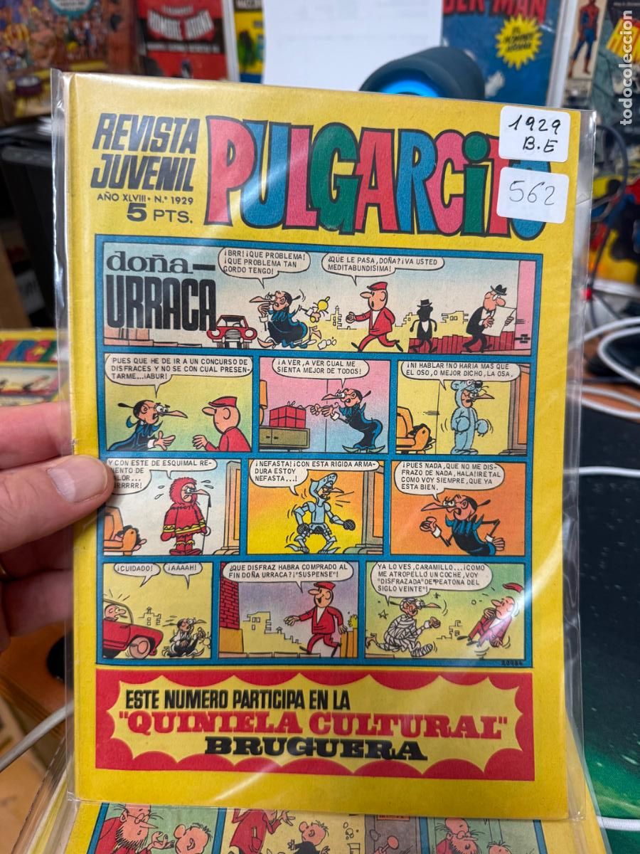 Tebeos: PULGARCITO EDITORIAL BRUGUERA NUMERO 1929