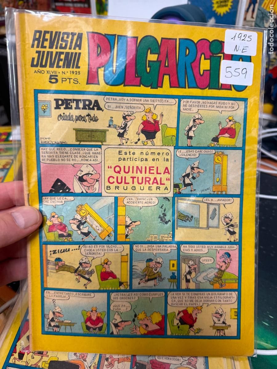 Tebeos: PULGARCITO EDITORIAL BRUGUERA NUMERO 1925