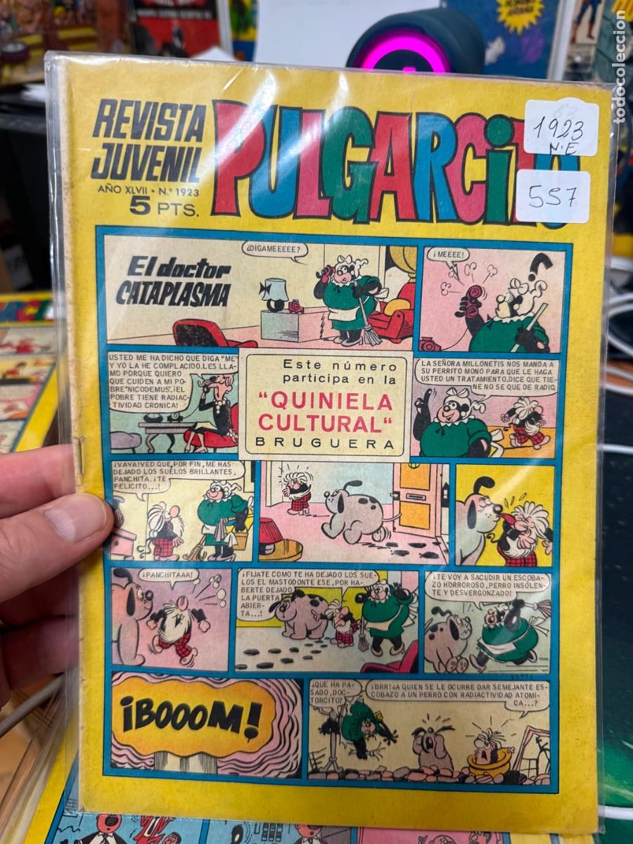 Tebeos: PULGARCITO EDITORIAL BRUGUERA NUMERO 1923