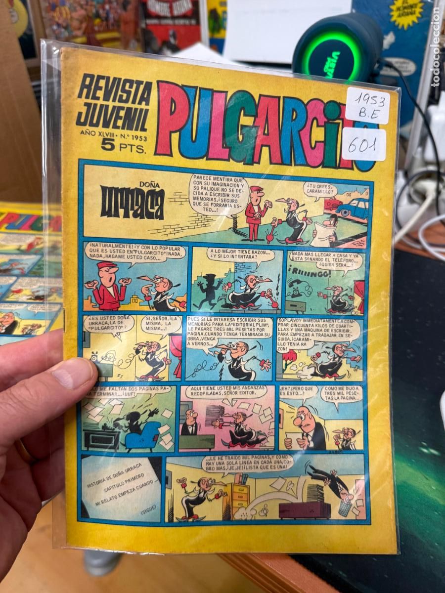 Tebeos: PULGARCITO EDITORIAL BRUGUERA NUMERO 1953