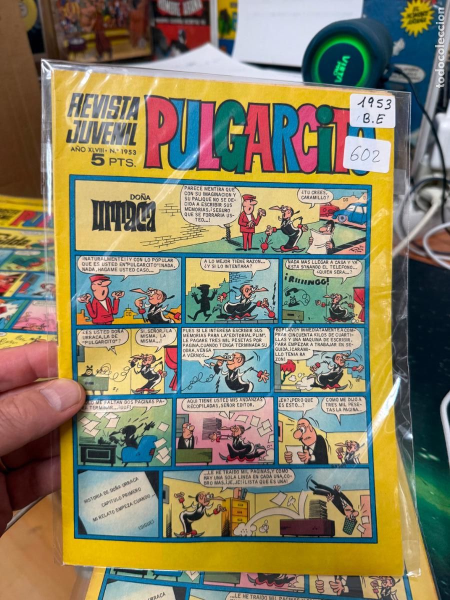 Tebeos: PULGARCITO EDITORIAL BRUGUERA NUMERO 1953