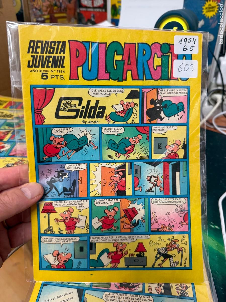 Tebeos: PULGARCITO EDITORIAL BRUGUERA NUMERO 1955