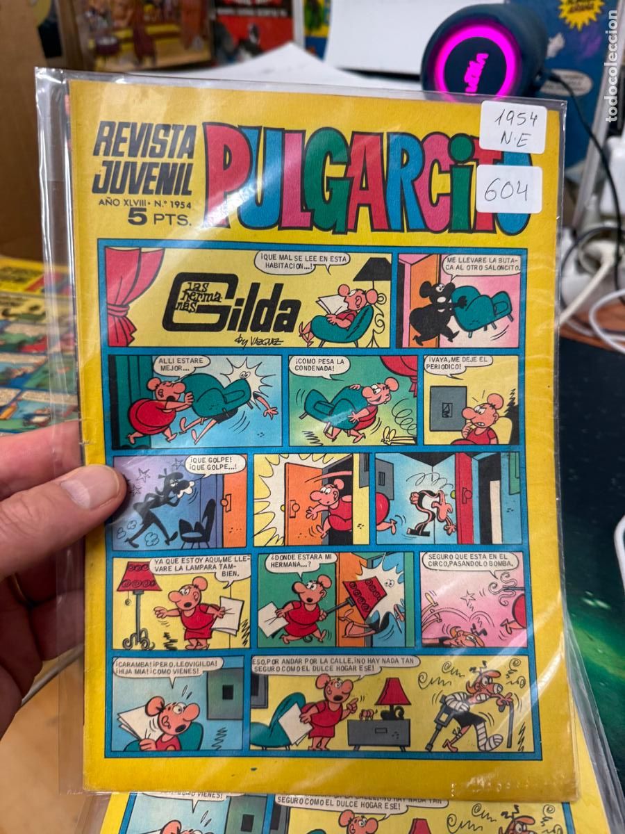Tebeos: PULGARCITO EDITORIAL BRUGUERA NUMERO 1955