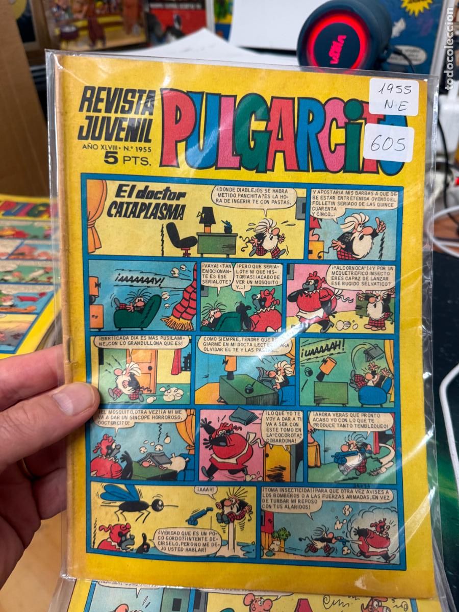 Tebeos: PULGARCITO EDITORIAL BRUGUERA NUMERO 1955