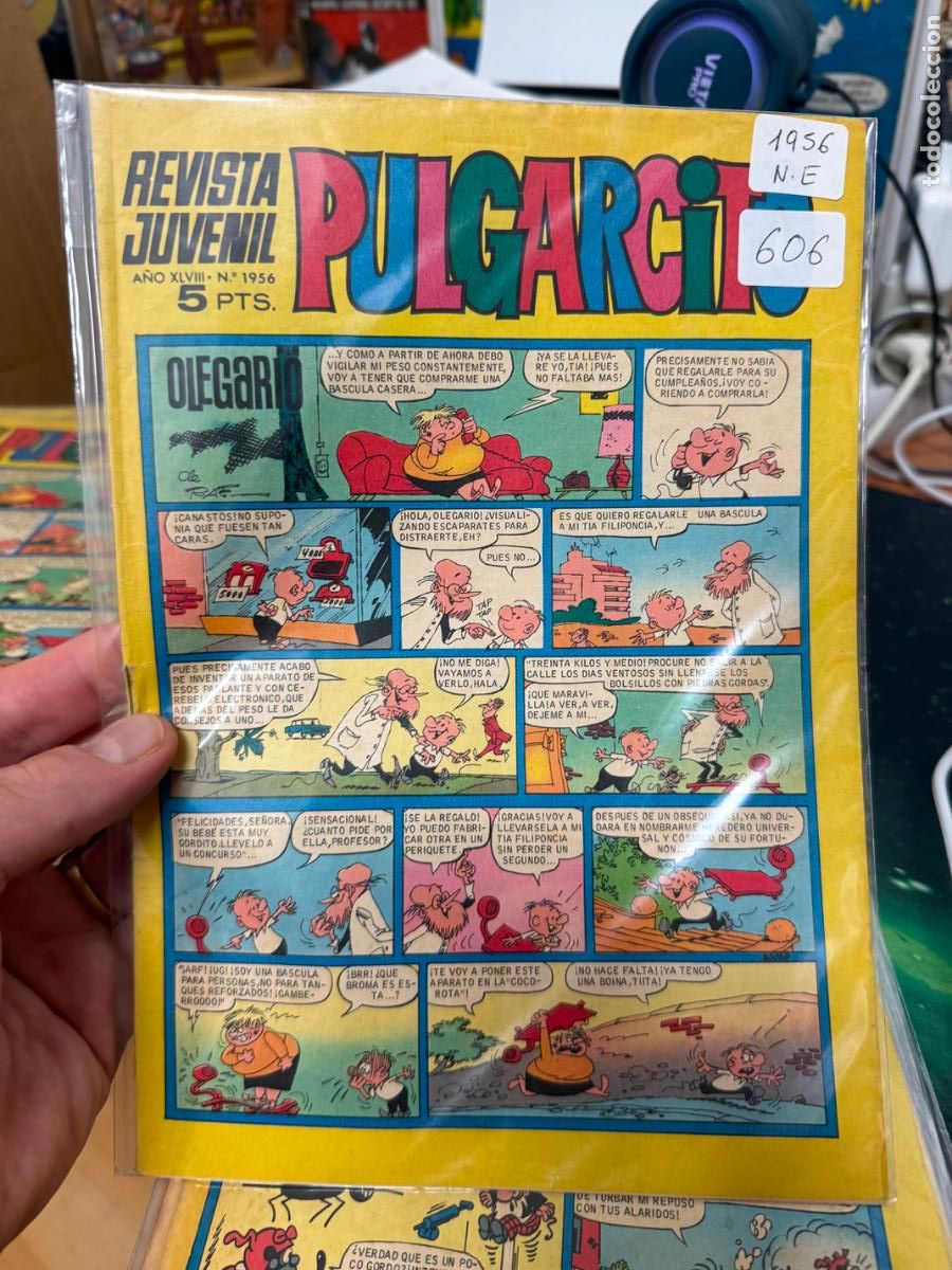Tebeos: PULGARCITO EDITORIAL BRUGUERA NUMERO 1956