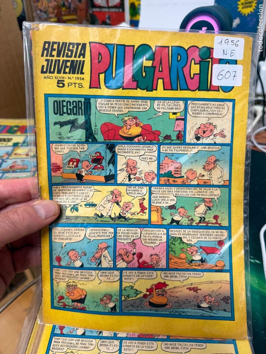 Tebeos: PULGARCITO EDITORIAL BRUGUERA NUMERO 1956