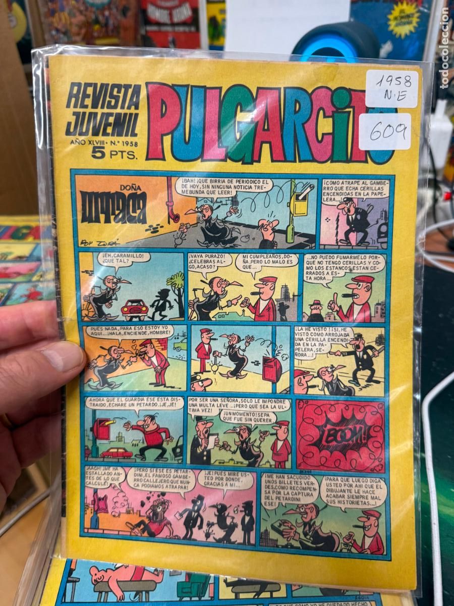 Tebeos: PULGARCITO EDITORIAL BRUGUERA NUMERO 1957
