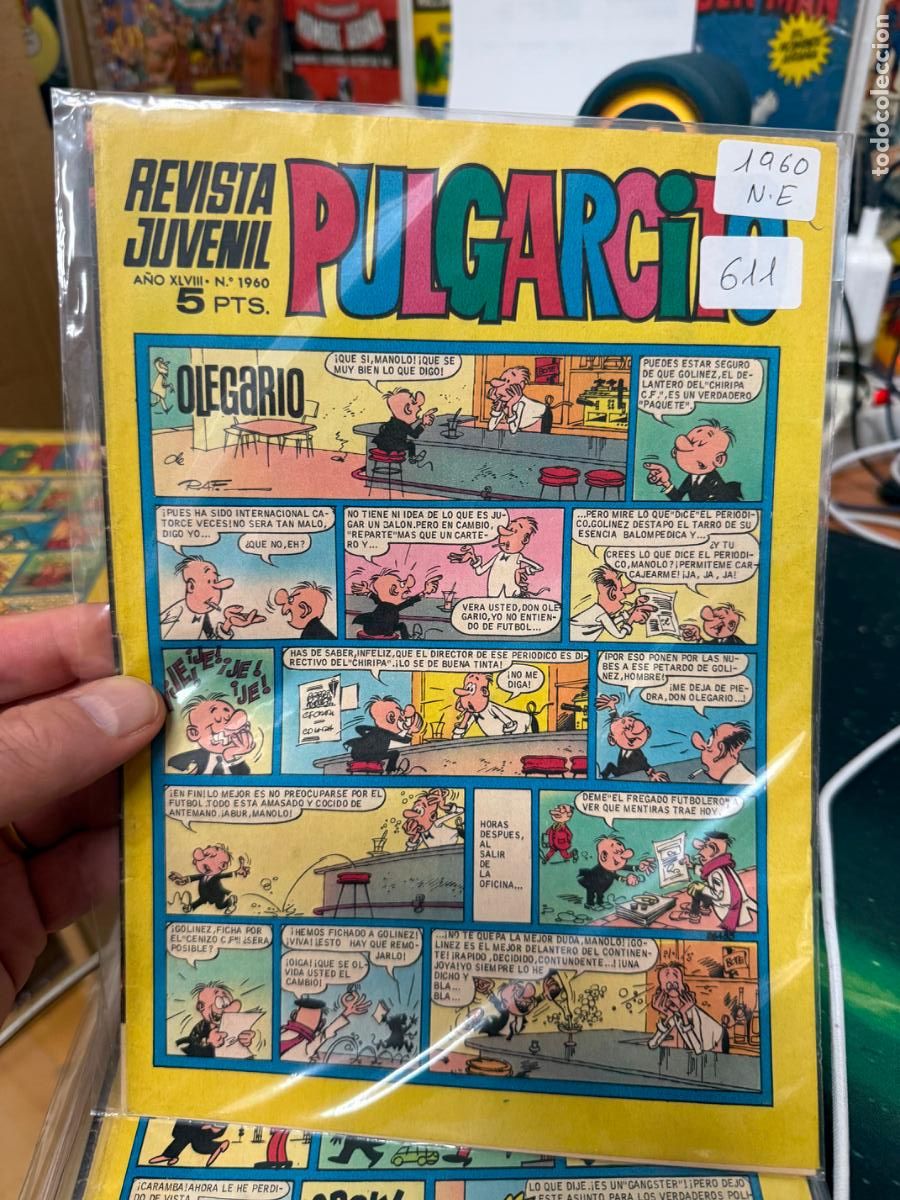 Tebeos: PULGARCITO EDITORIAL BRUGUERA NUMERO 1960
