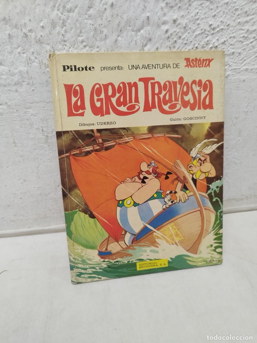 Tebeos: Comic Asterix la gran traves&iacute;a, 1975 Bruguera. Pilote.