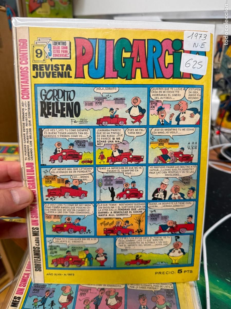BDs: PULGARCITO EDITORIAL BRUGUERA NUMERO 1973