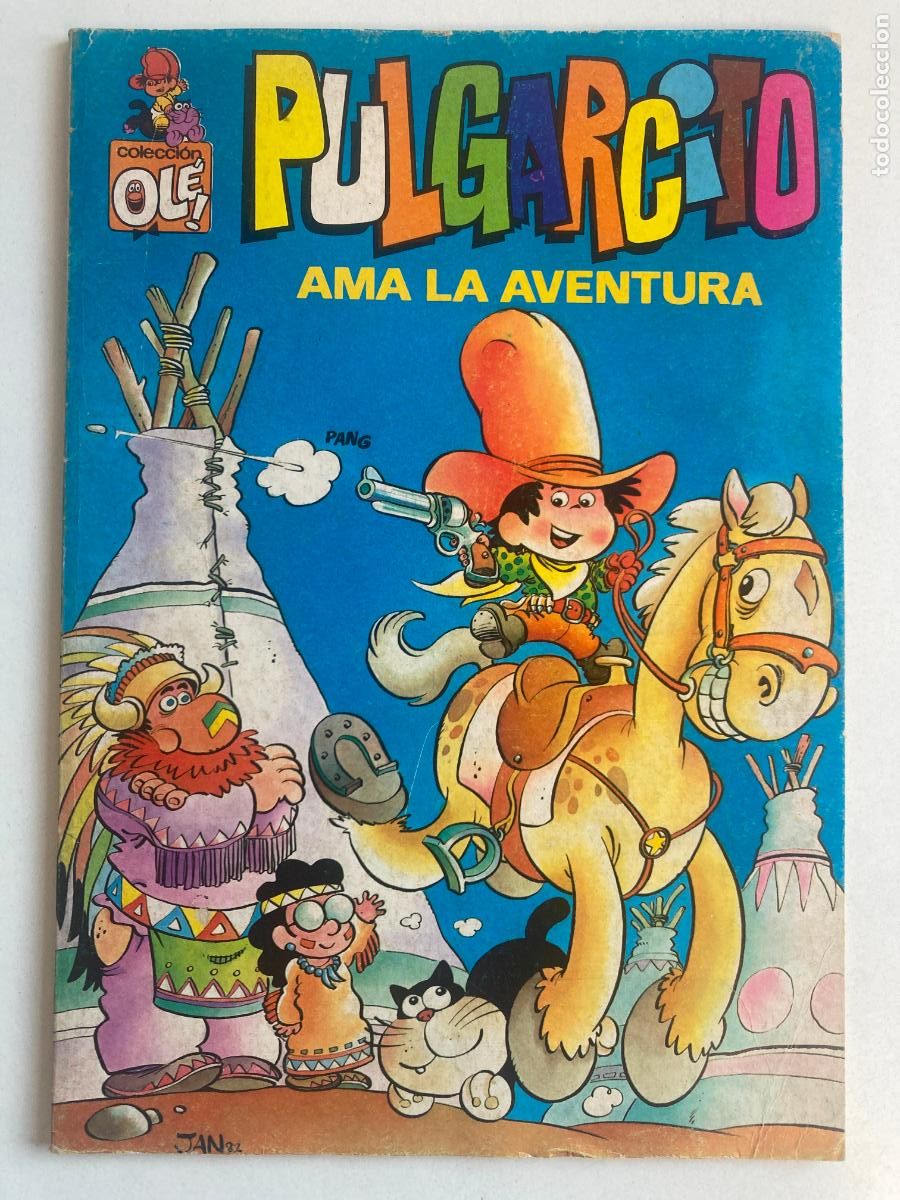 Tebeos: COLECCI&Oacute;N OL&Eacute; - PULGARCITO, N&ordm; 5 - BRUGUERA (1982) - 1&ordf; EDICI&Oacute;N