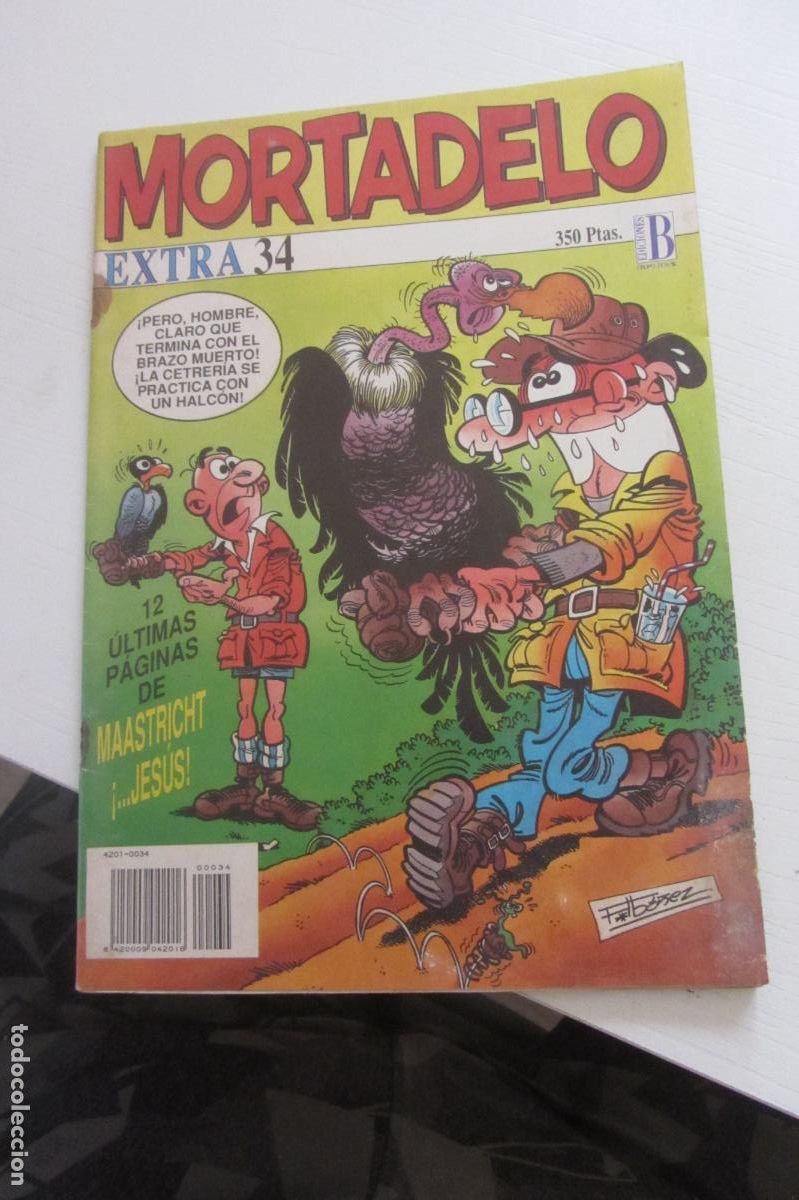 Tebeos: MORTADELO - EXTRA 34 A&Ntilde;O 1993. EDICIONES B. ARX218