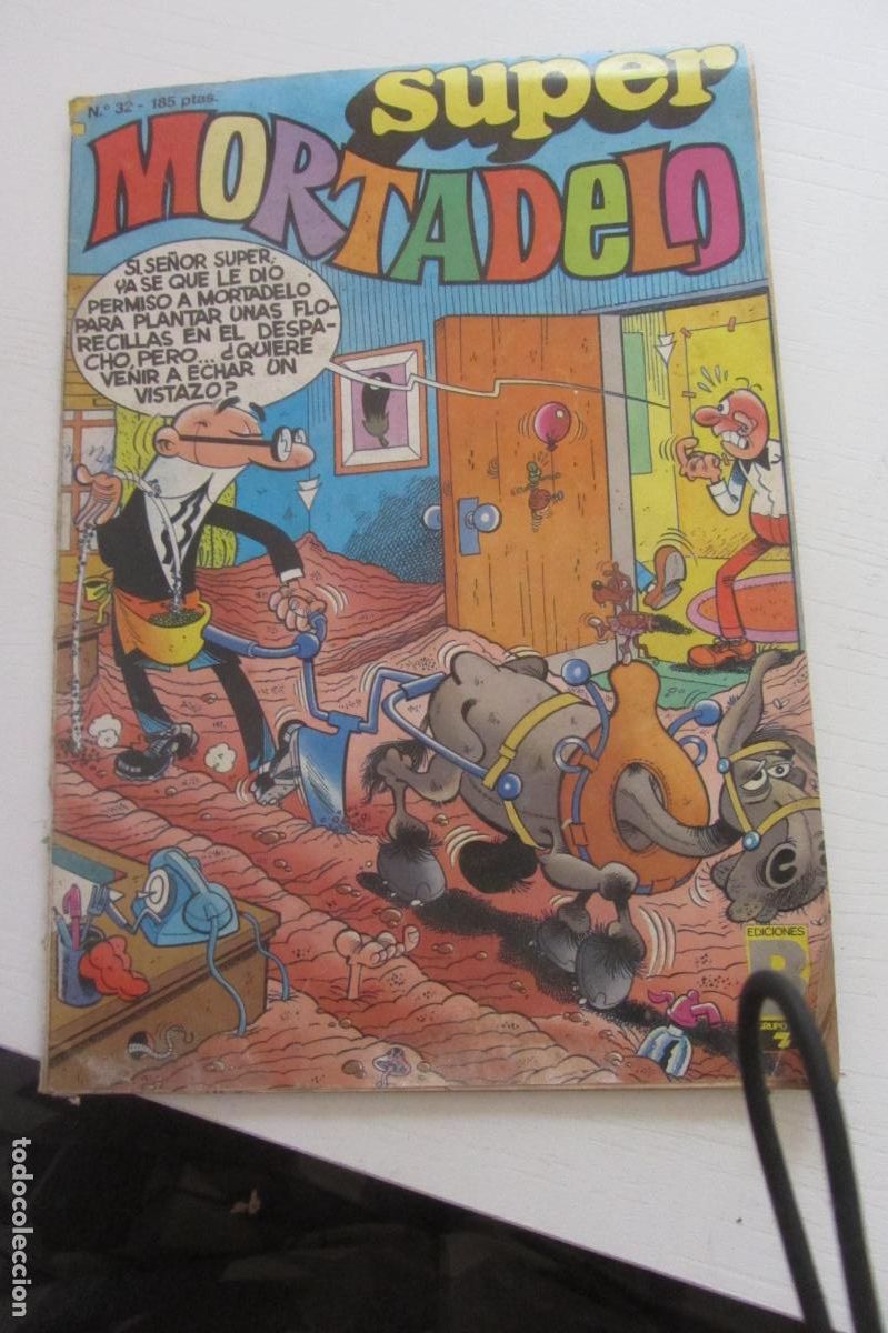 Tebeos: SUPER MORTADELO N&ordm; 32 EDICIONES B. ARX218