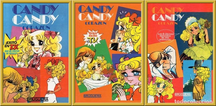 Tebeos: CANDY CANDY CORAZON 26 EPISODIOS TOMOS 1 2 3 EDITORIAL BRUGUERA COLECCION COMPLETA