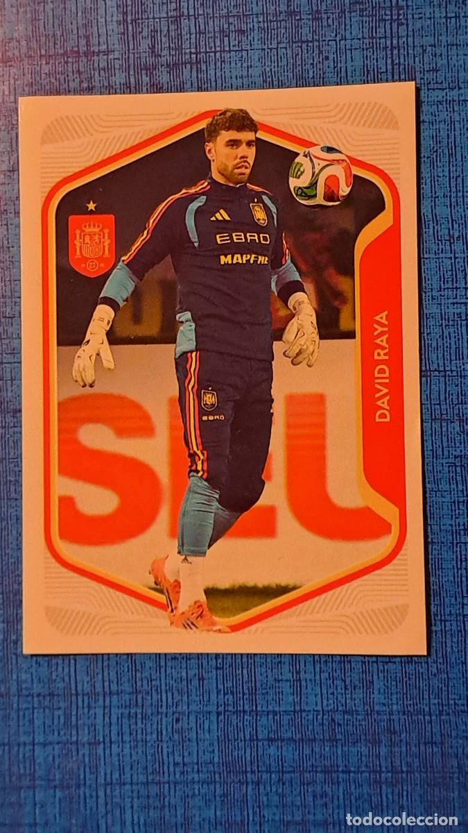Tebeos: SELECCION ESPA&Ntilde;OLA ESPA&Ntilde;A 11 DAVID RAYA MUNDIAL CARREFOUR 26 PANINI 2026