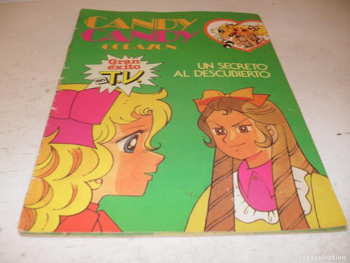 Tebeos: CANDY CANDY CORAZON,N&ordm; 23,CON POSTER,UN SECRETO AL DESCUBIERTO,DE 26.BRUGUERA,1984