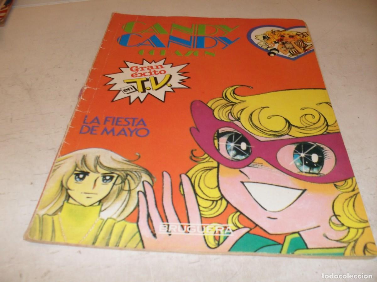 Tebeos: CANDY CANDY CORAZON,N&ordm; 21,CON POSTER,LA FIESTA DE MAYO,DE 26.BRUGUERA,1984