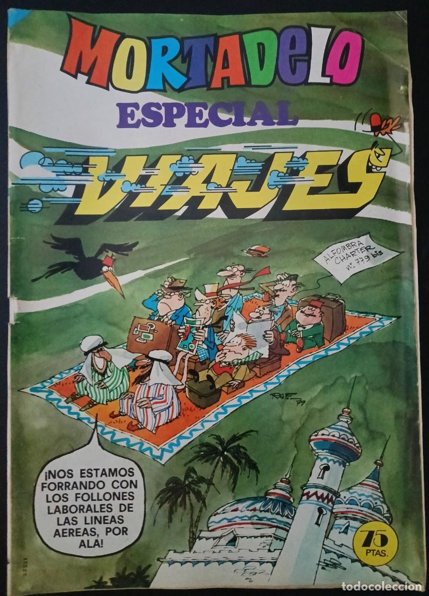 Tebeos: MORTADELO ESPECIAL-BRUGUERA- N&ordm; 61 -VIAJES-GIRALT-SIR TIM-CARRILLO-1979-CASI BUENO-VEA-LEA-1669