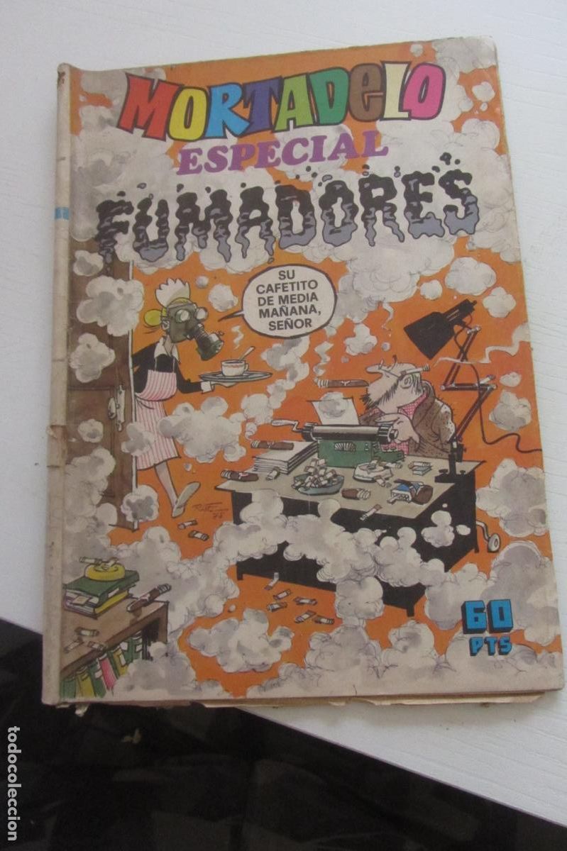 Tebeos: MORTADELO ESPECIAL N&ordm; 53 -ESPECIAL FUMADORES-1979 BERNARD PRINCE-HERMANN-RAF ARX218